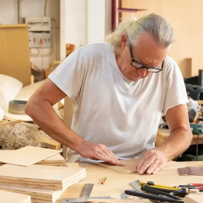 Carpenter at work - Craftsmanship in Liguria