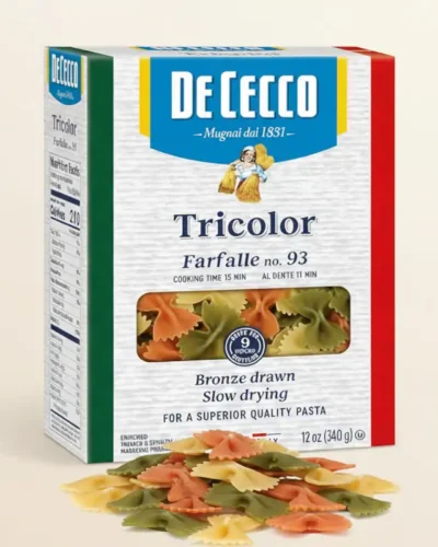 Farfalle Butterfly Tri Color Bow Tie pasta