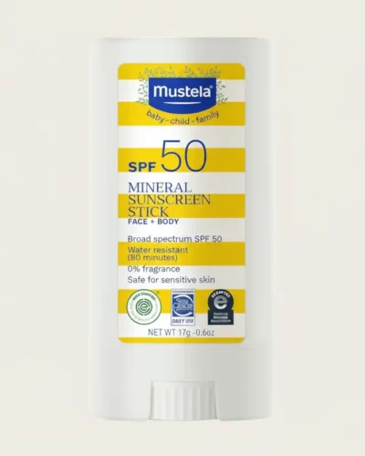 Mustela Baby Mineral Face & Body Sunscreen Stick SPF 50