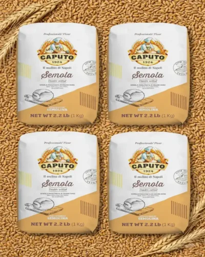 Caputo Semola Rimacinata Reground Semolina Flour
