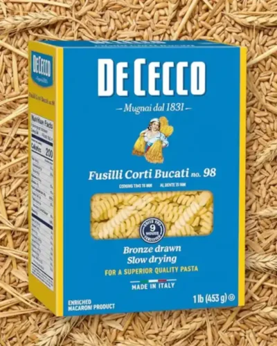 Fusilli Short with Hole Pasta De Cecco