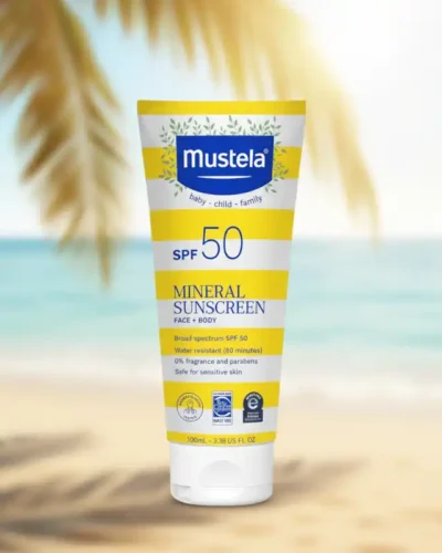 Mustela Baby Mineral Sunscreen Lotion SPF 50 Sensitive Skin