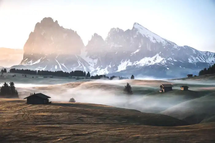Landscape of Dolomitic Alps