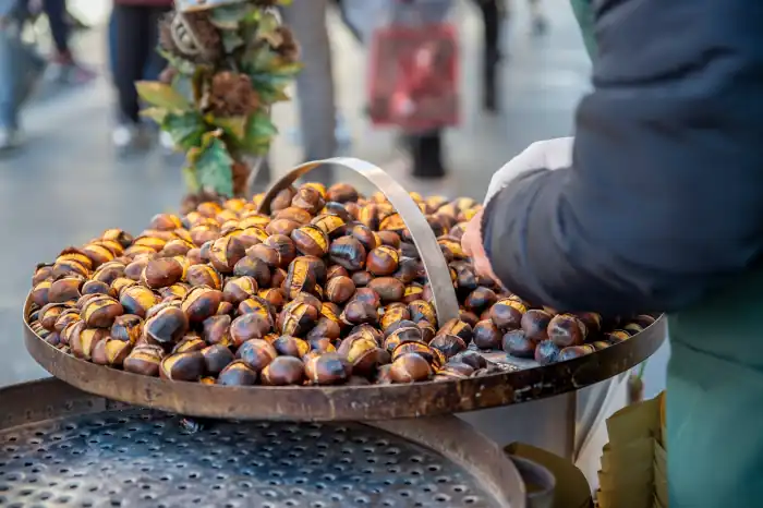 roasted chestnuts