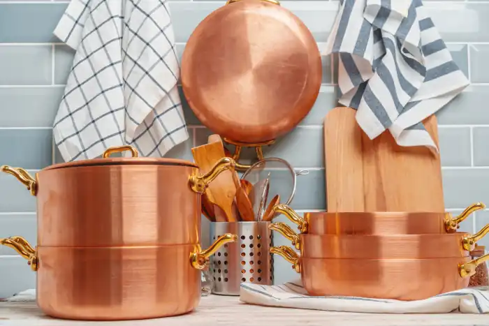 copper kitchenware