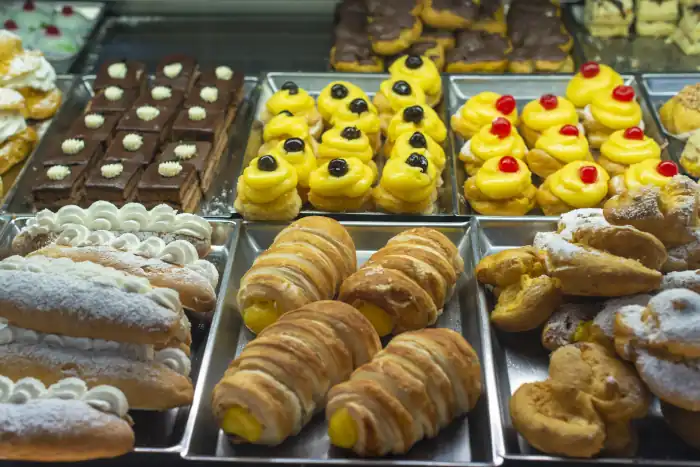 St. Joseph’s Day in Italy: Celebrating Zeppole, Family, and Spring Traditions 8 italian pastry shop showcase